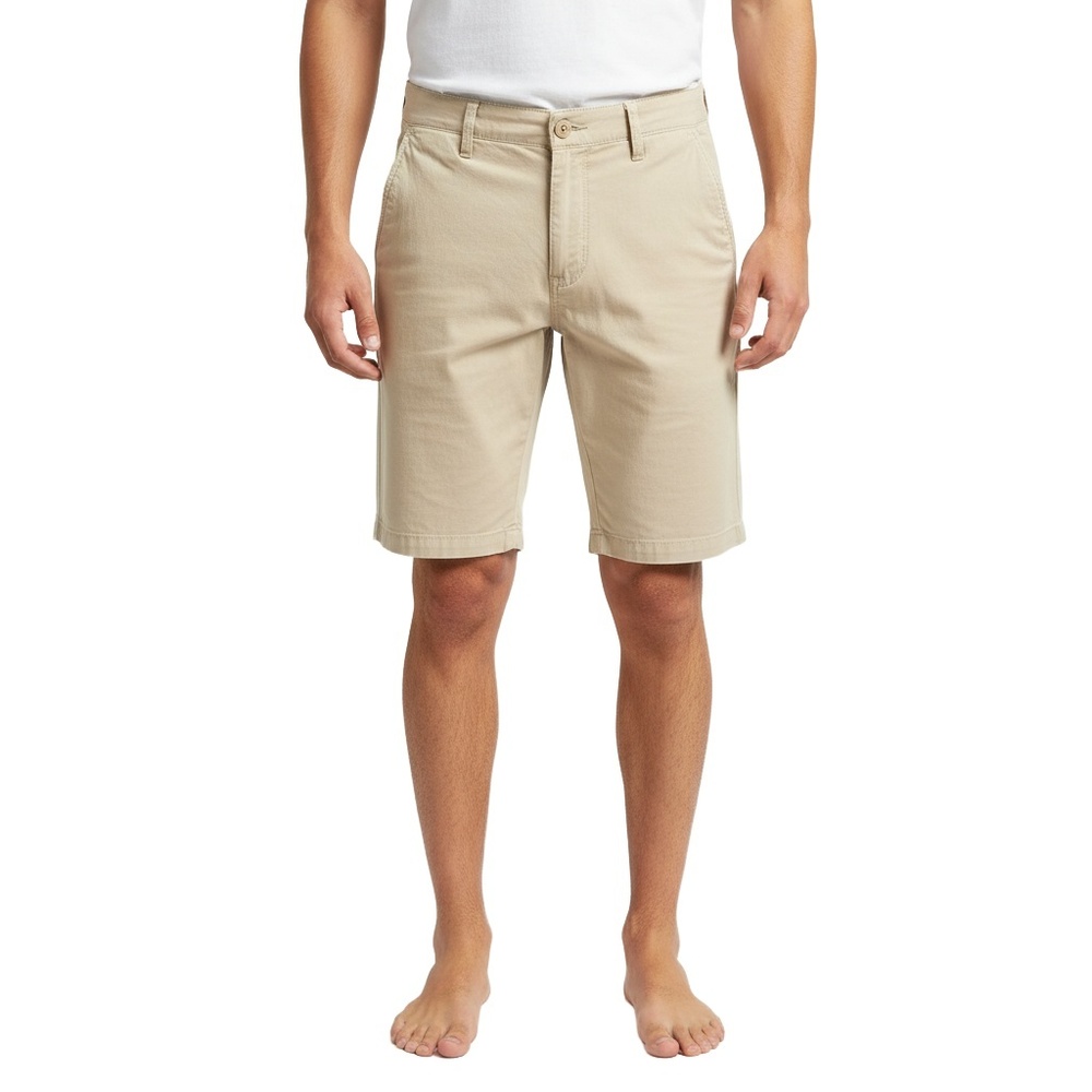 CARBON Freedom‎ Flex Shorts Mens Size 32 Beige Chino Stretch Casual Comfort